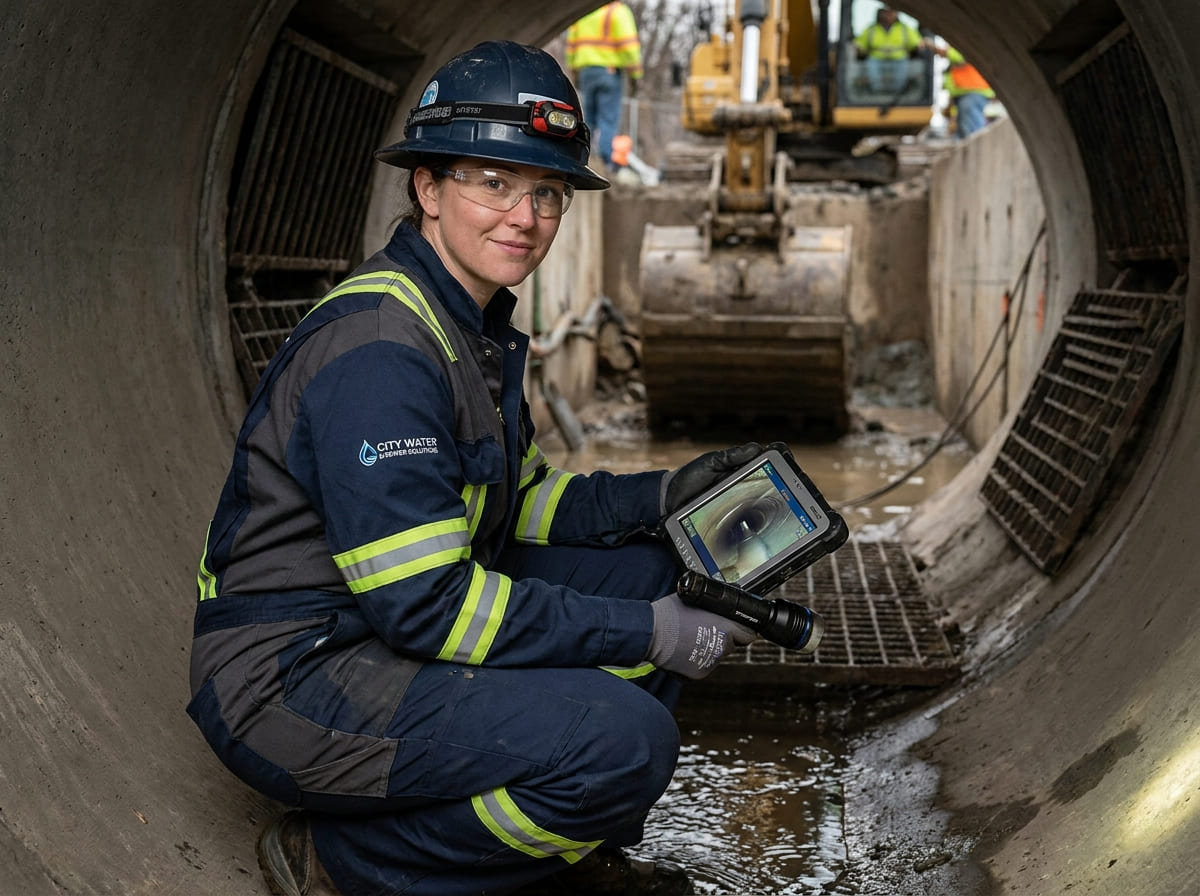 Sewer Line Inspection & Replacement in Ore City